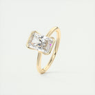 Moissanite Diamond Engagement Ring