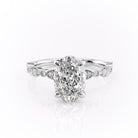 oval-solitaire-milgrain-pave-moissanite-engagement-ring