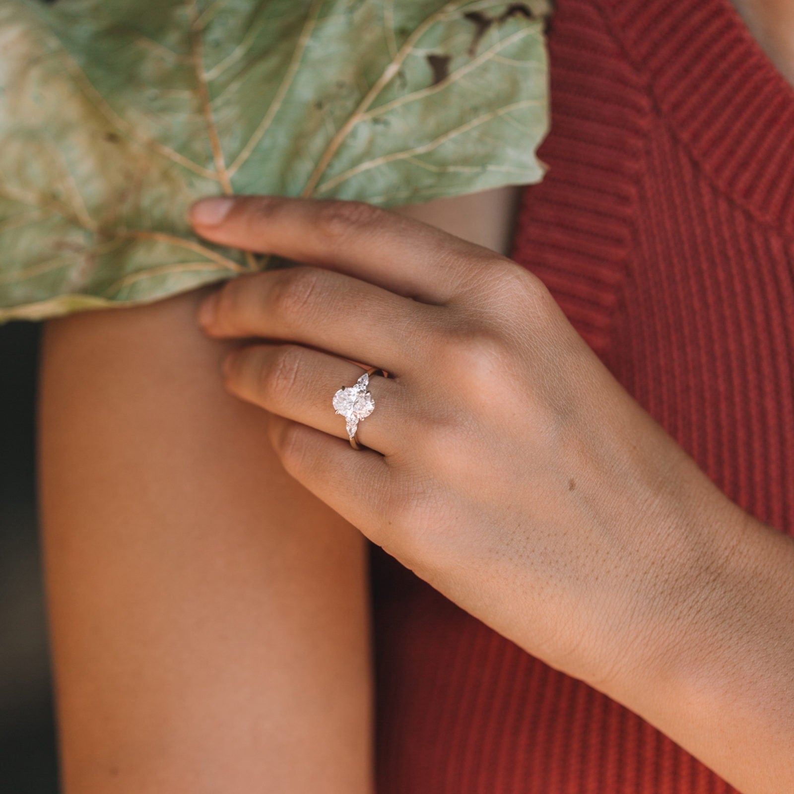 Moissanite Engagement Ring USA