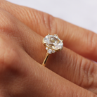 Oval Solitaire Engagement Ring