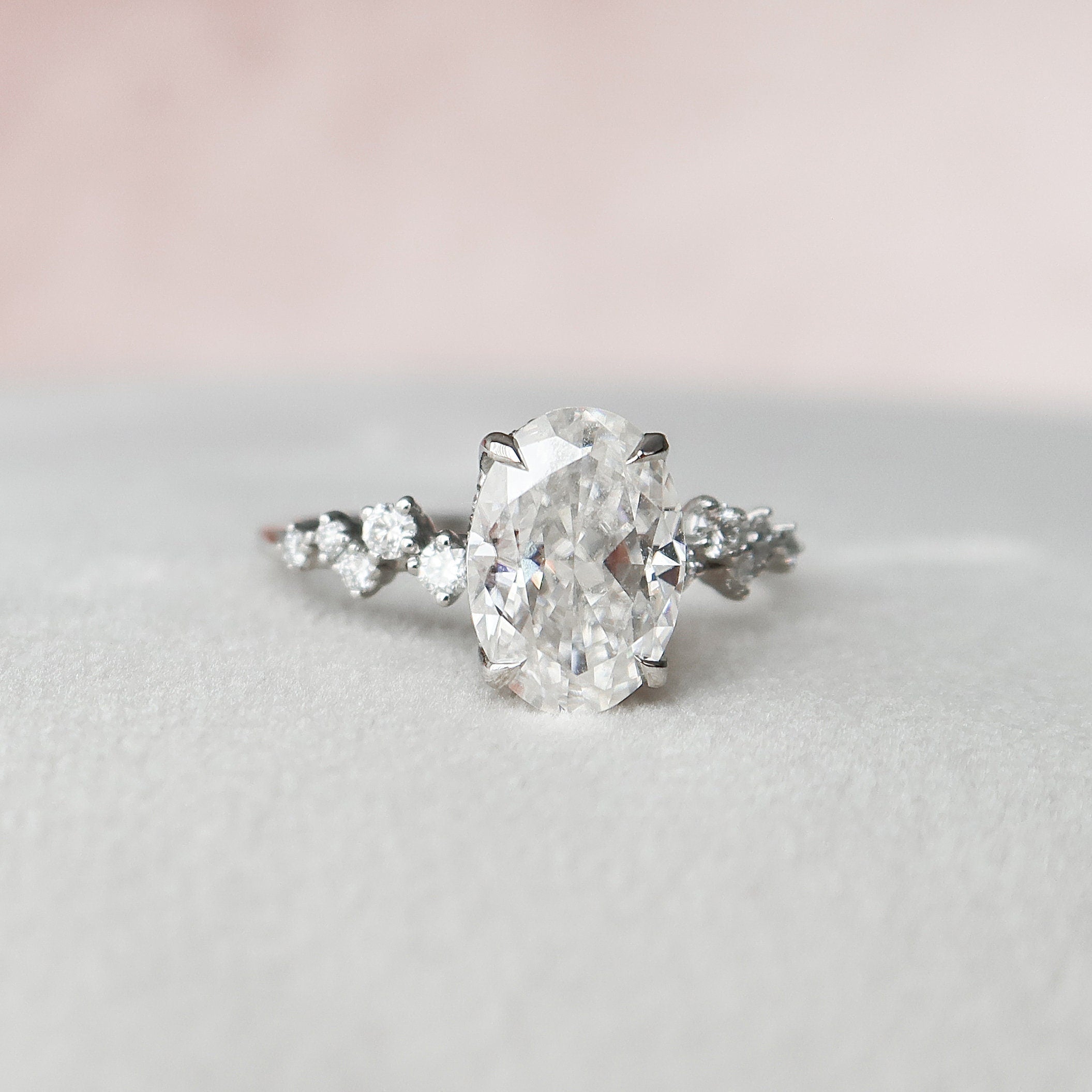 Oval Bridal Ring