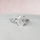 Oval Bridal Ring
