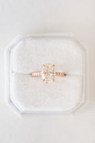 Luxury Moissanite Engagement Ring