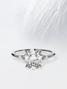 Affordable Oval Moissanite Ring
