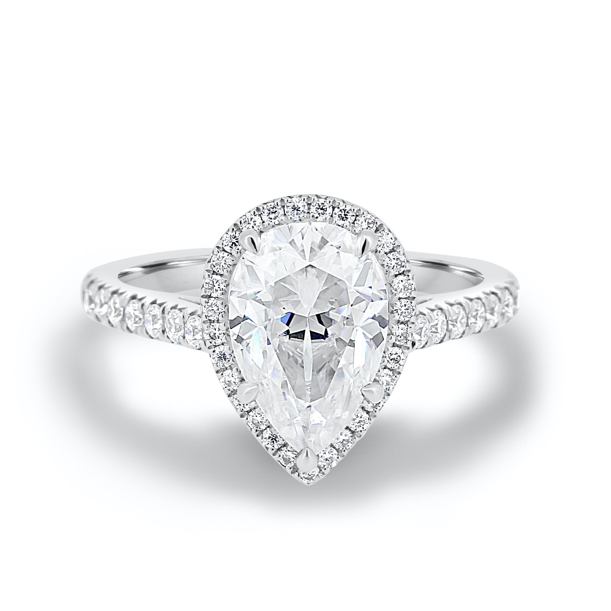Diamond Alternative Engagement Ring