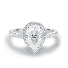 Diamond Alternative Engagement Ring