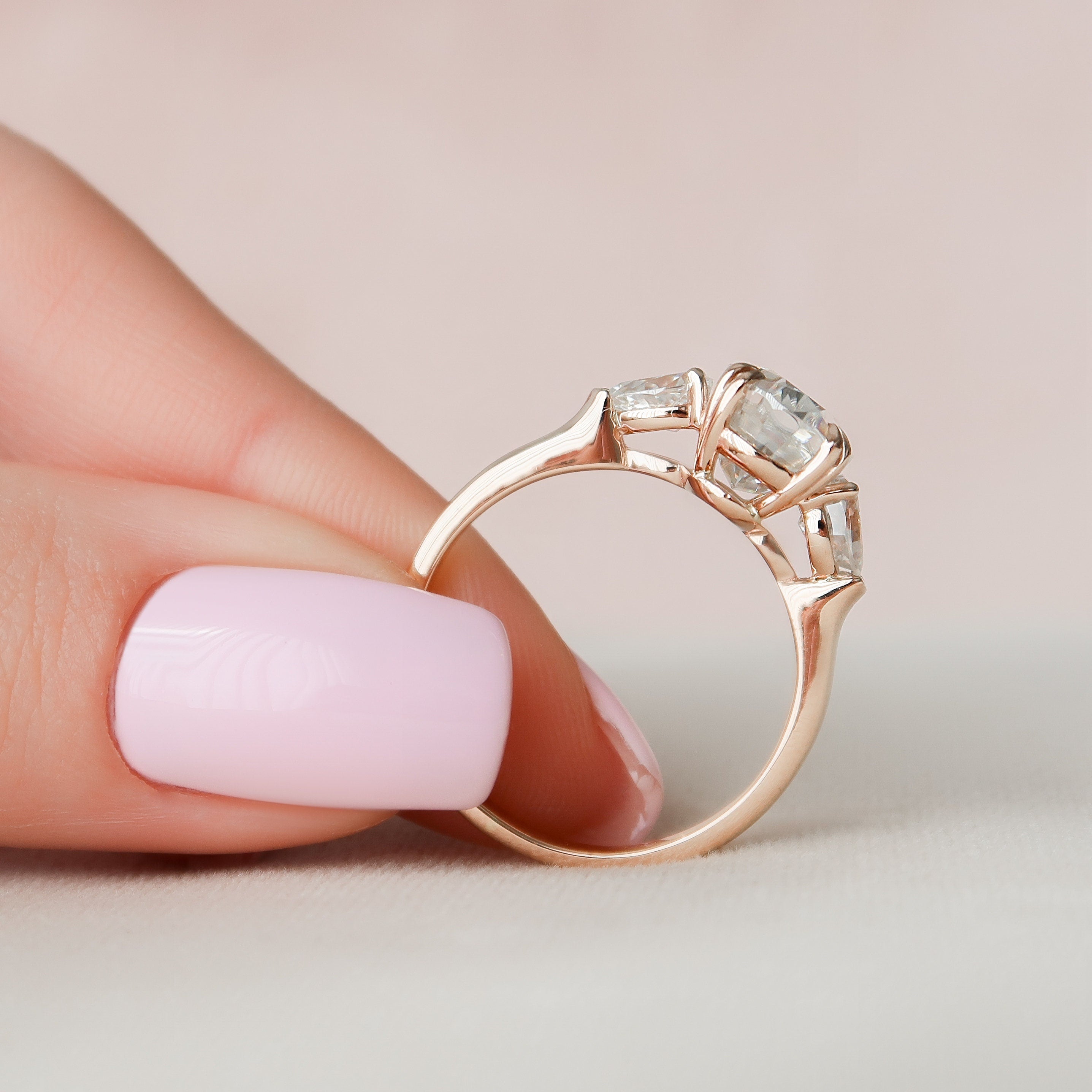 Oval Bridal Ring