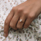 Diamond Alternative Engagement Ring
