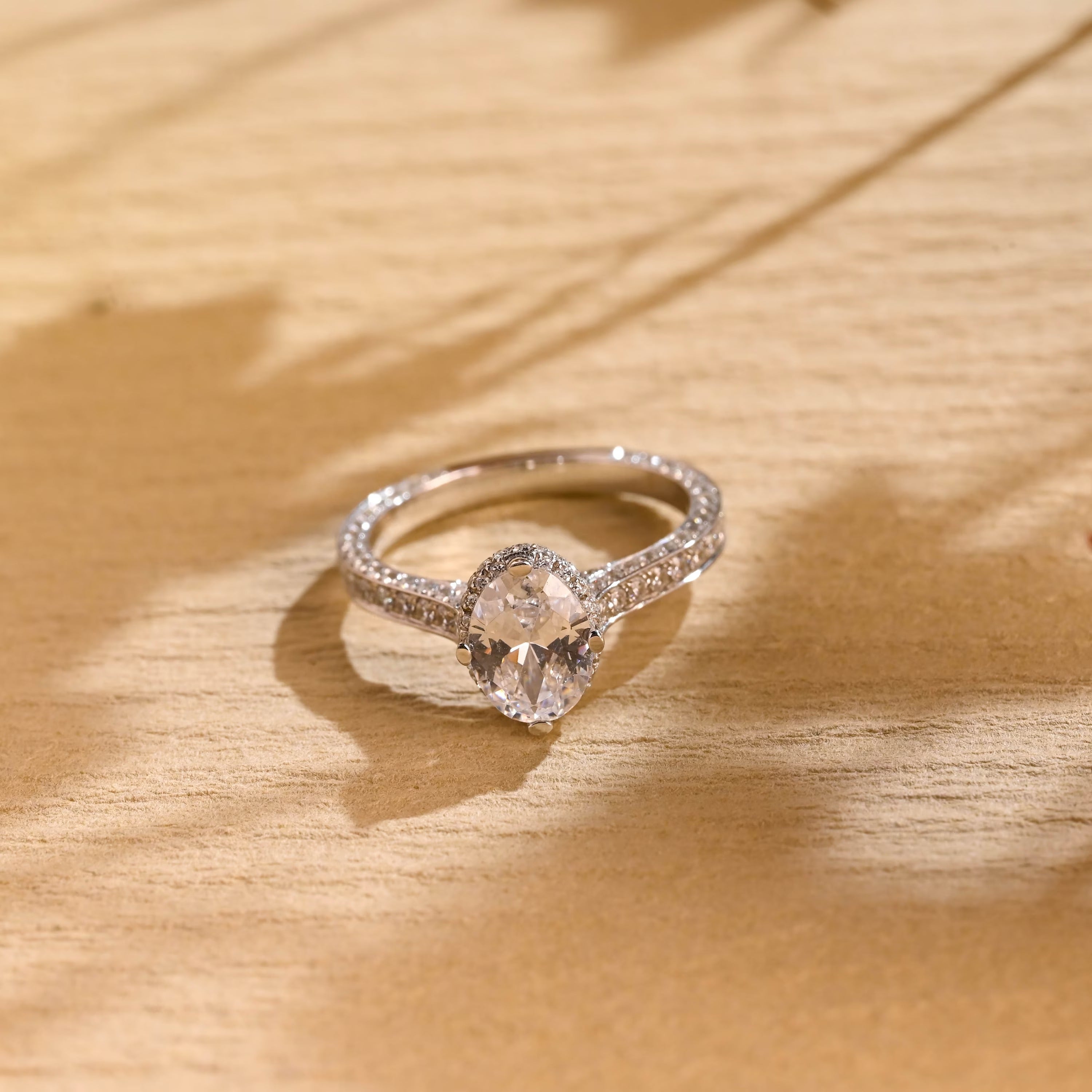 Luxury Moissanite Ring
