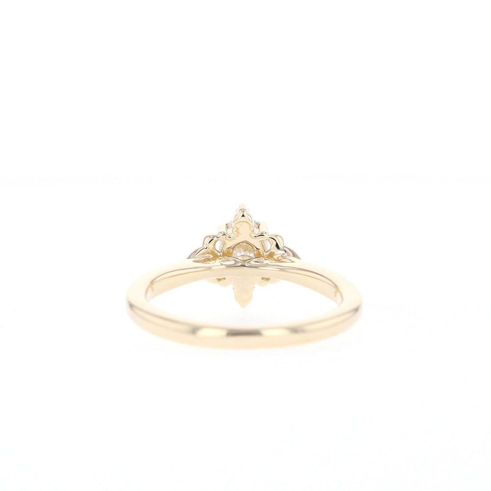 Oval Vintage Engagement Ring for Women
