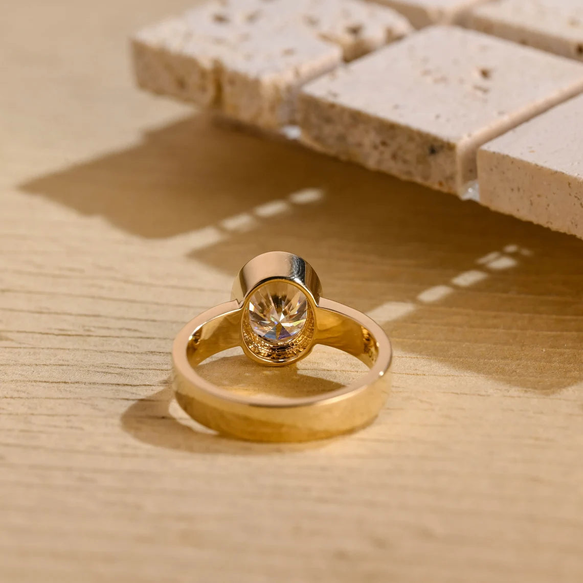 Oval Diamond Engagement Ring
