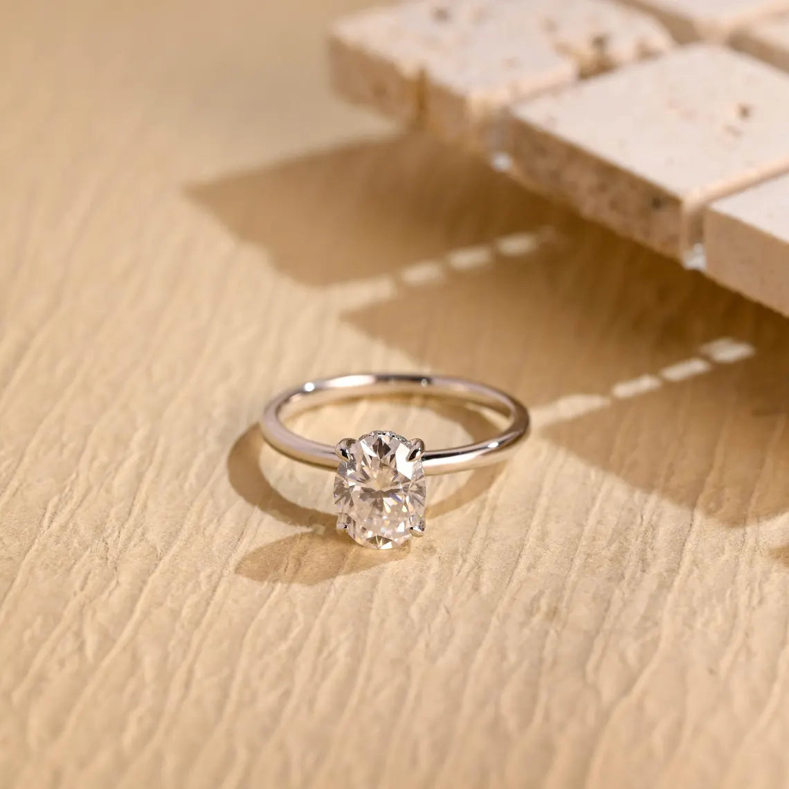 Elegant Solitaire Ring