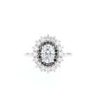 Double Halo Engagement Ring