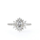 1.20 Carat Moissanite Engagement Ring