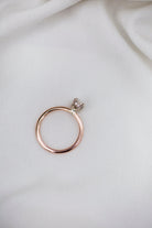 Diamond Alternative Engagement Ring