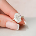 Moissanite Engagement Ring USA