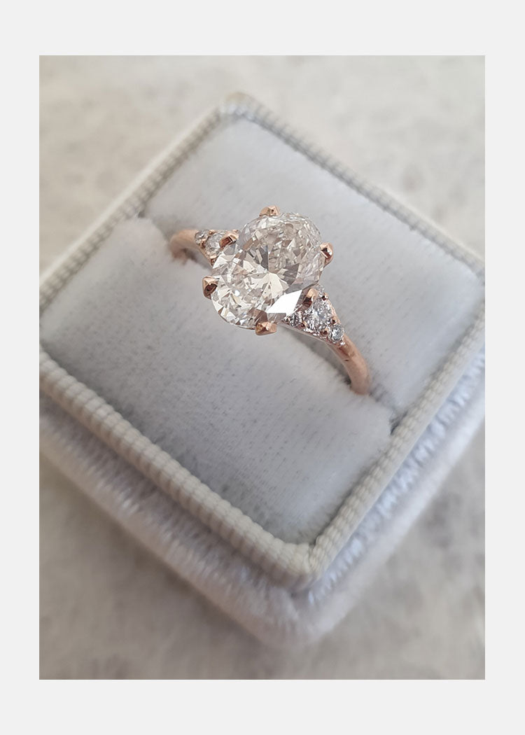Oval Bridal Ring