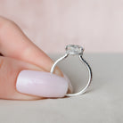 Diamond Alternative Engagement Ring