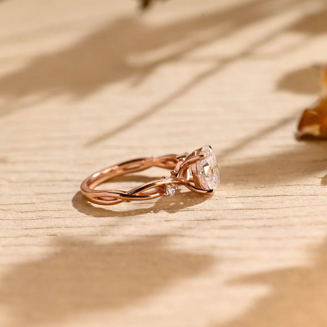Botanical Engagement Ring