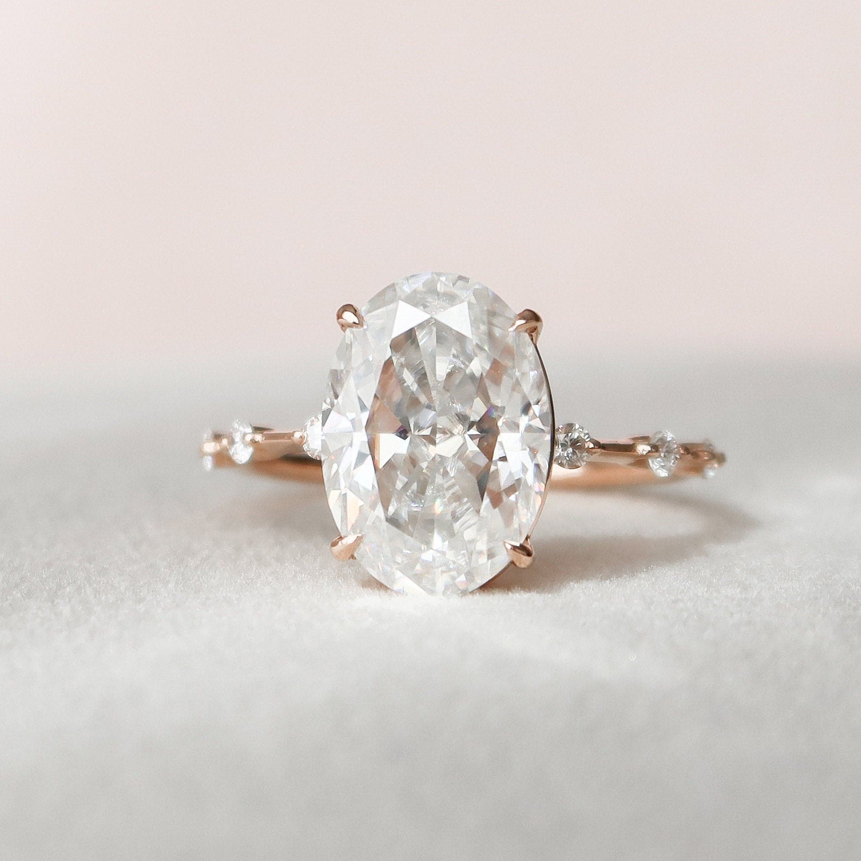 Moissanite Ring for Women
