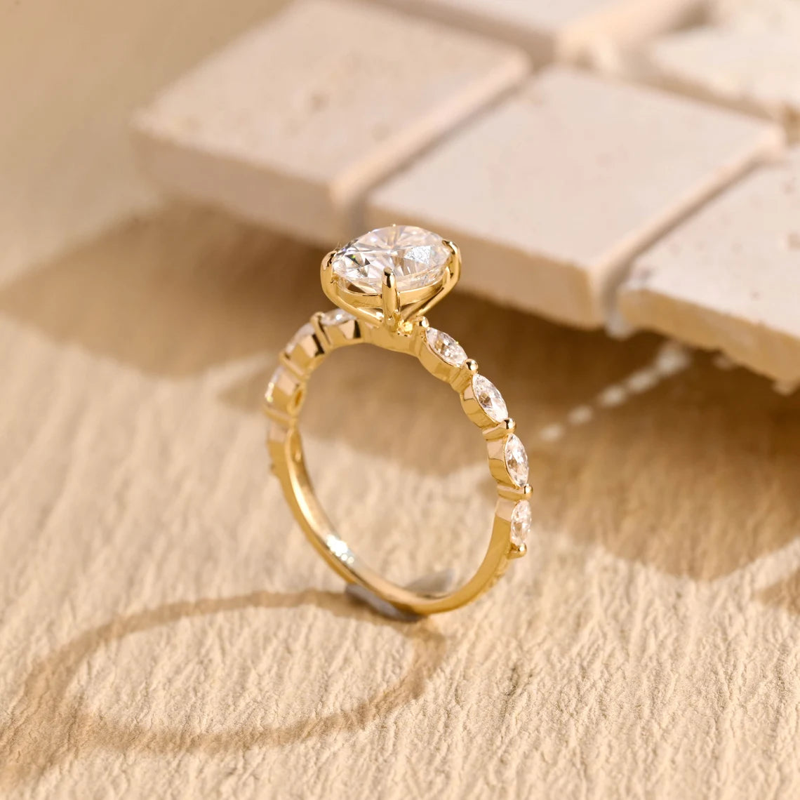 Luxury Moissanite Ring