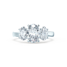Oval Moissanite Engagement Ring