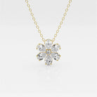 0-93-tcw-round-pear-moissanite-diamond-flower-pandant-necklace