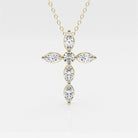 1-0-tcw-round-marquise-moissanite-diamond-cross-necklace-1