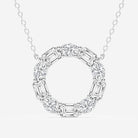 3-0-tcw-emerald-oval-moissanite-diamond-circle-pendant-necklace