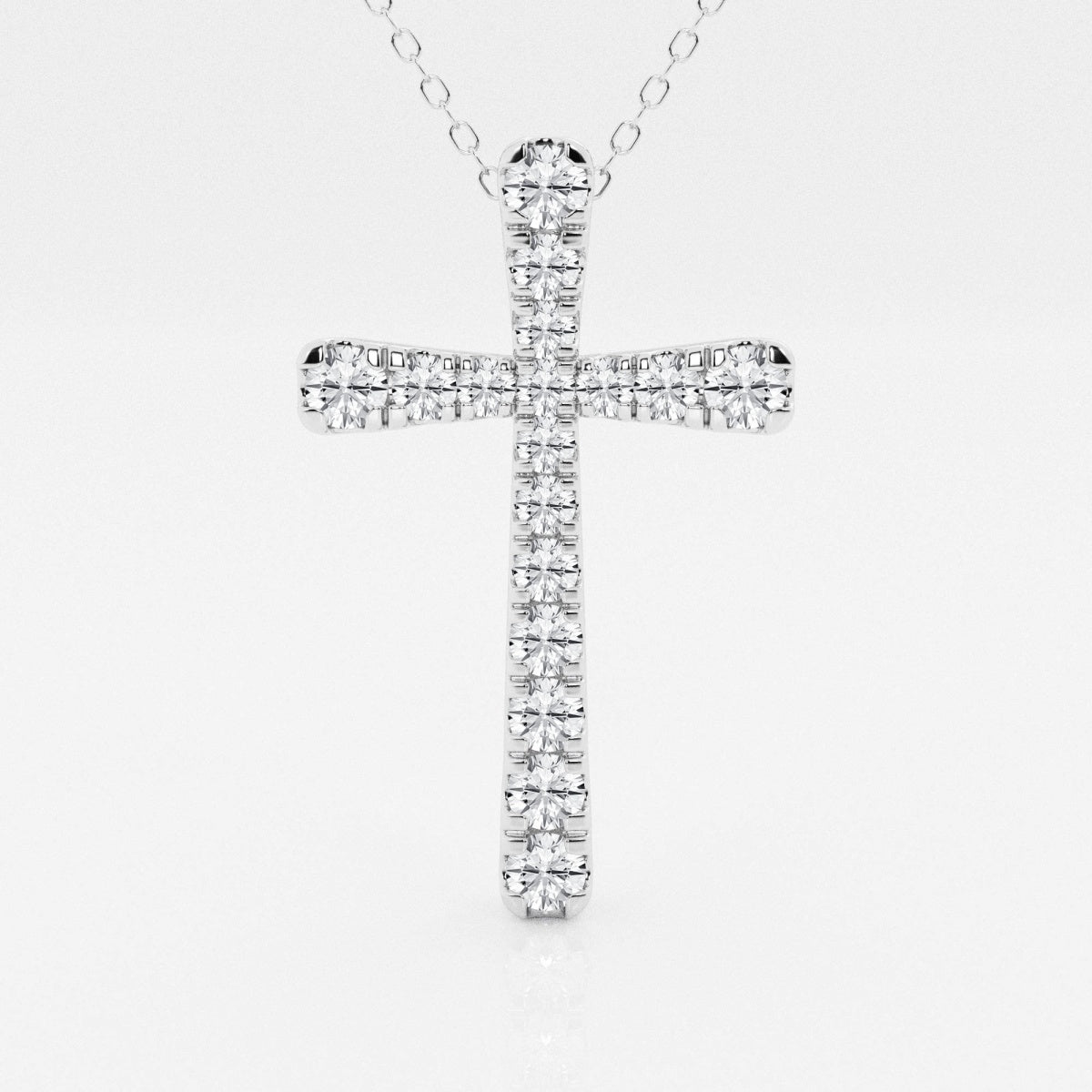 1-03-tcw-round-moissanite-diamond-cross-necklace