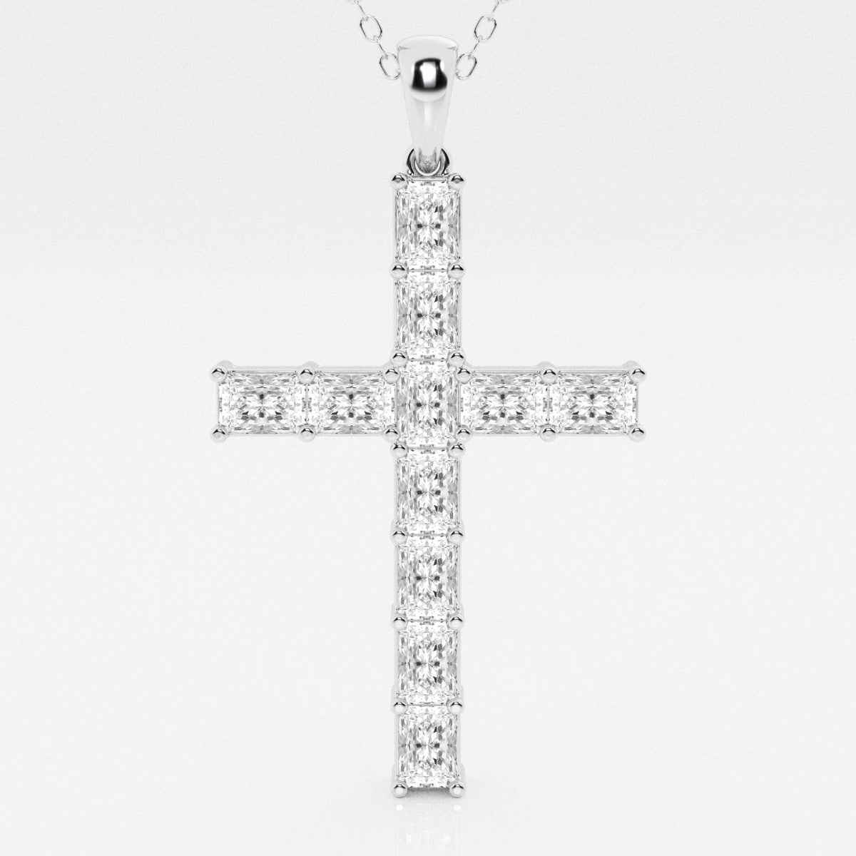 2-06-tcw-radiant-moissanite-diamond-cross-necklace