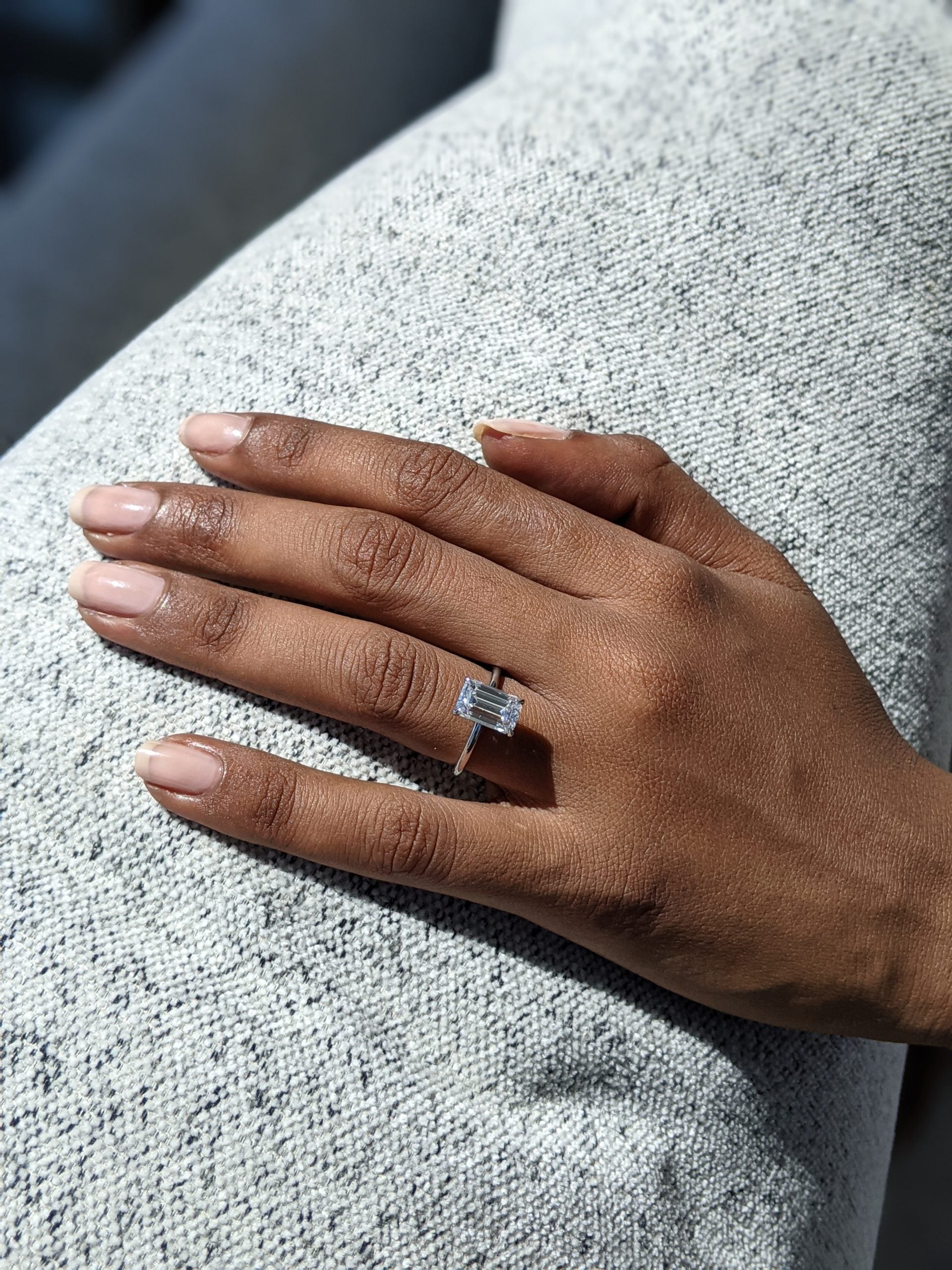 Moissanite jewelry for store relocations USA