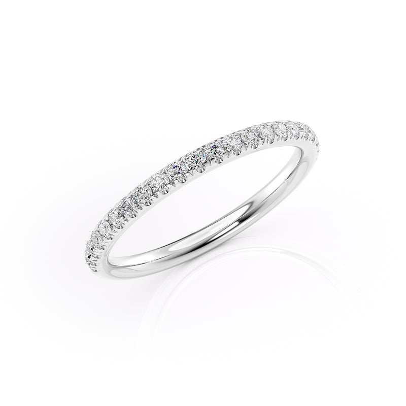 Pavé Diamond Wedding Band