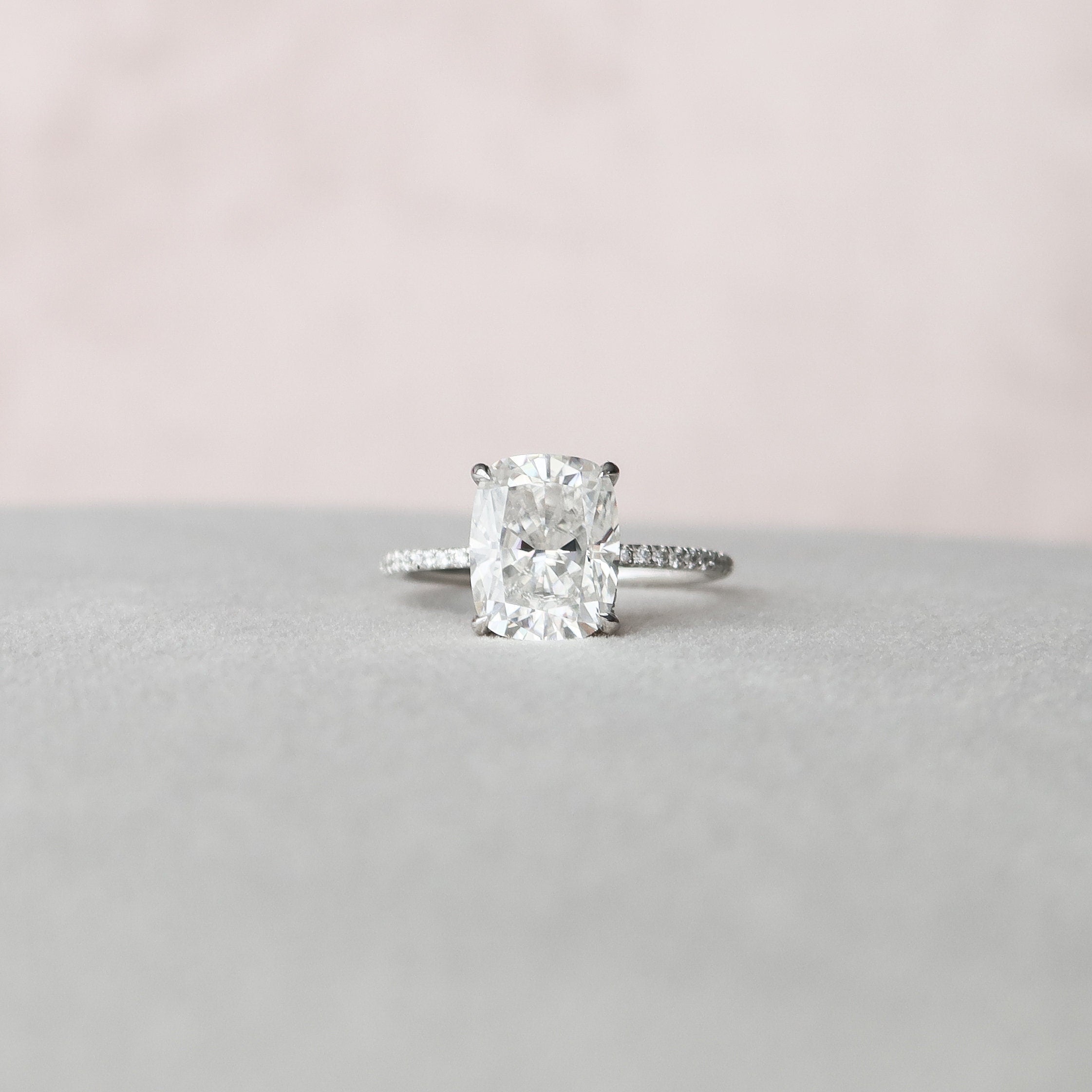 Moissanite Engagement Ring USA