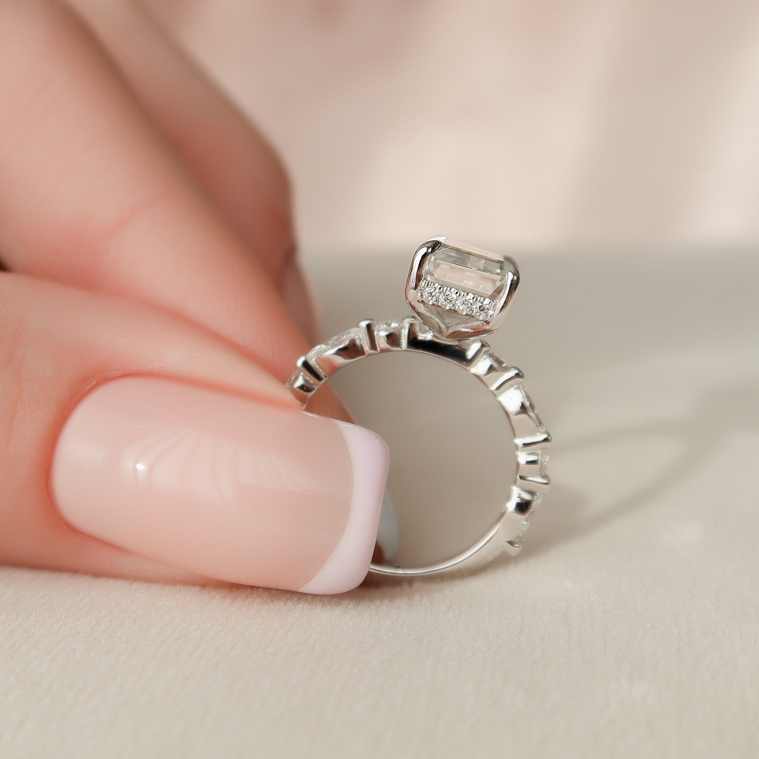 Emerald Cut Ring for Women