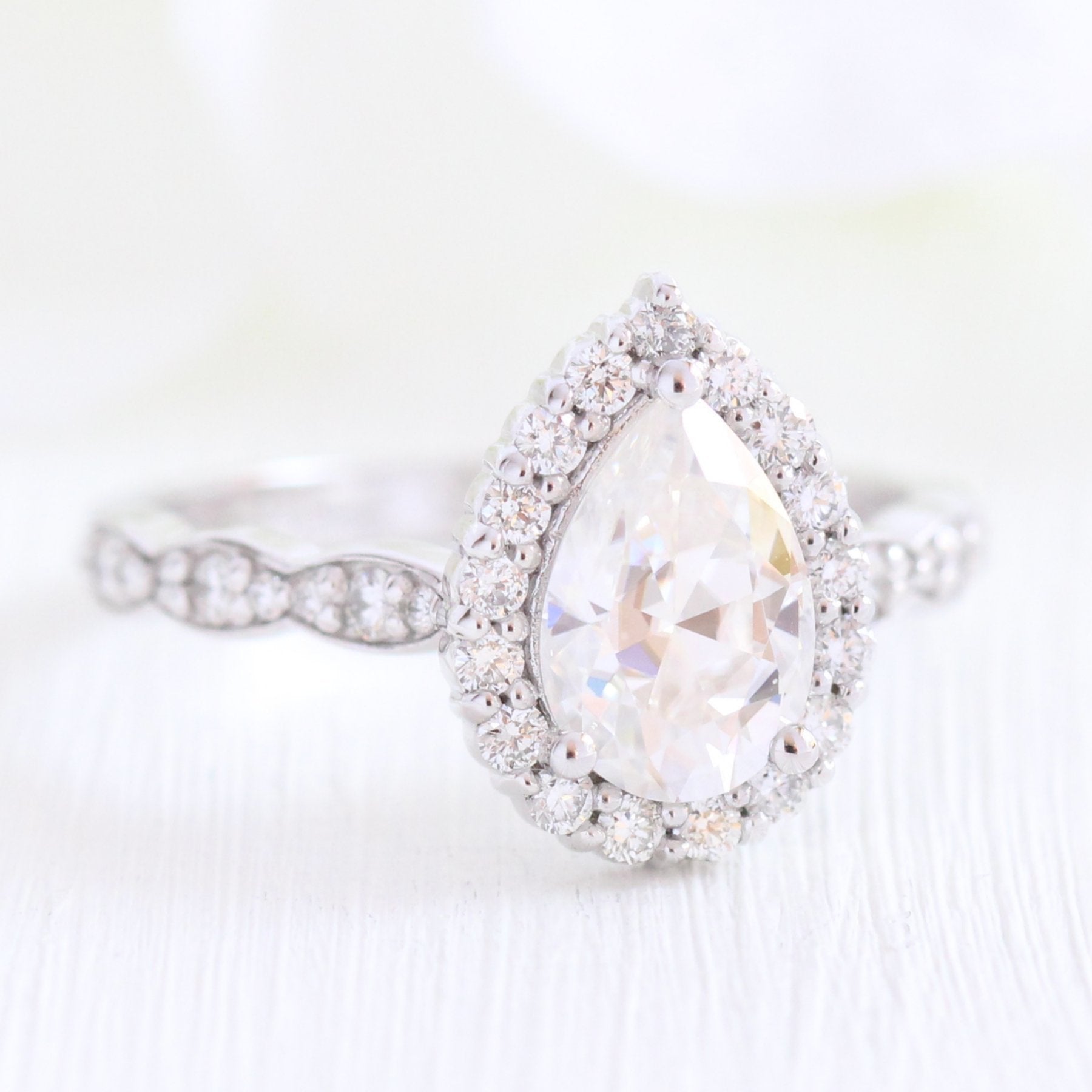 Halo Diamond Ring