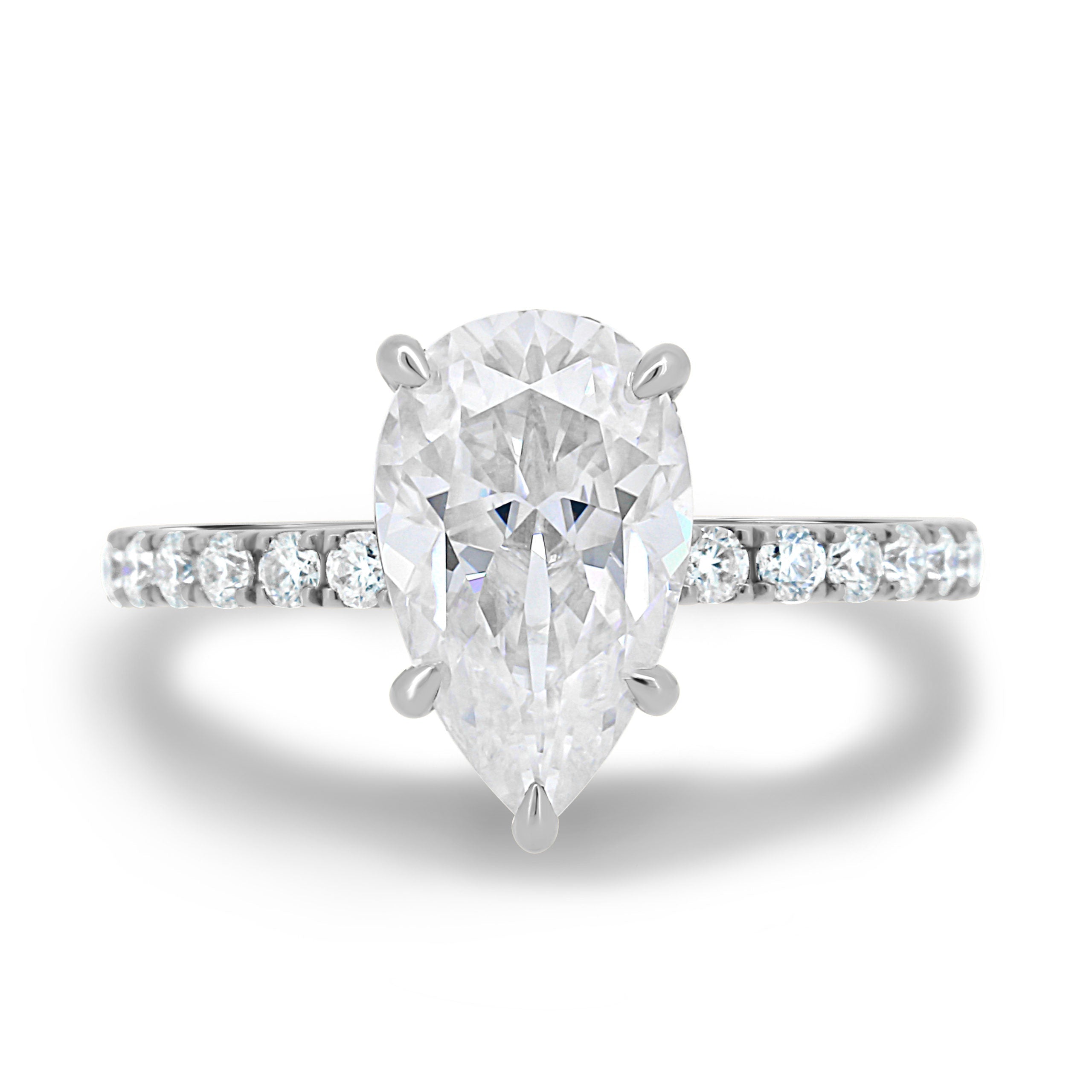 Pear Engagement Ring for Women