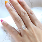 Moissanite Ring for Women