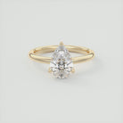 Pear Bridal Ring