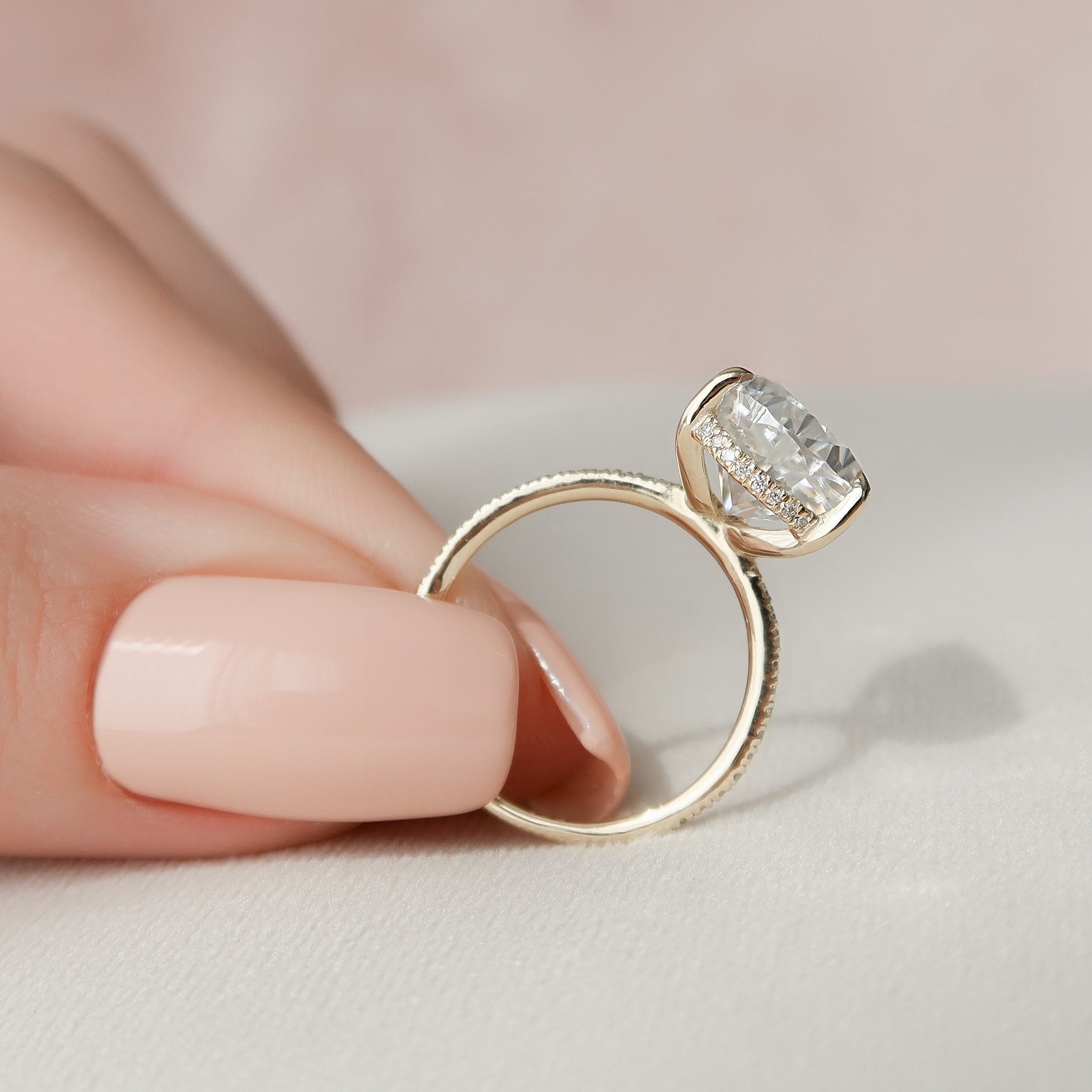 Pear Proposal Ring