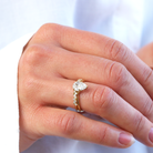Moissanite Engagement Ring USA