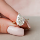 Petite Pave Engagement Ring