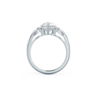 Moissanite Engagement Ring for Her