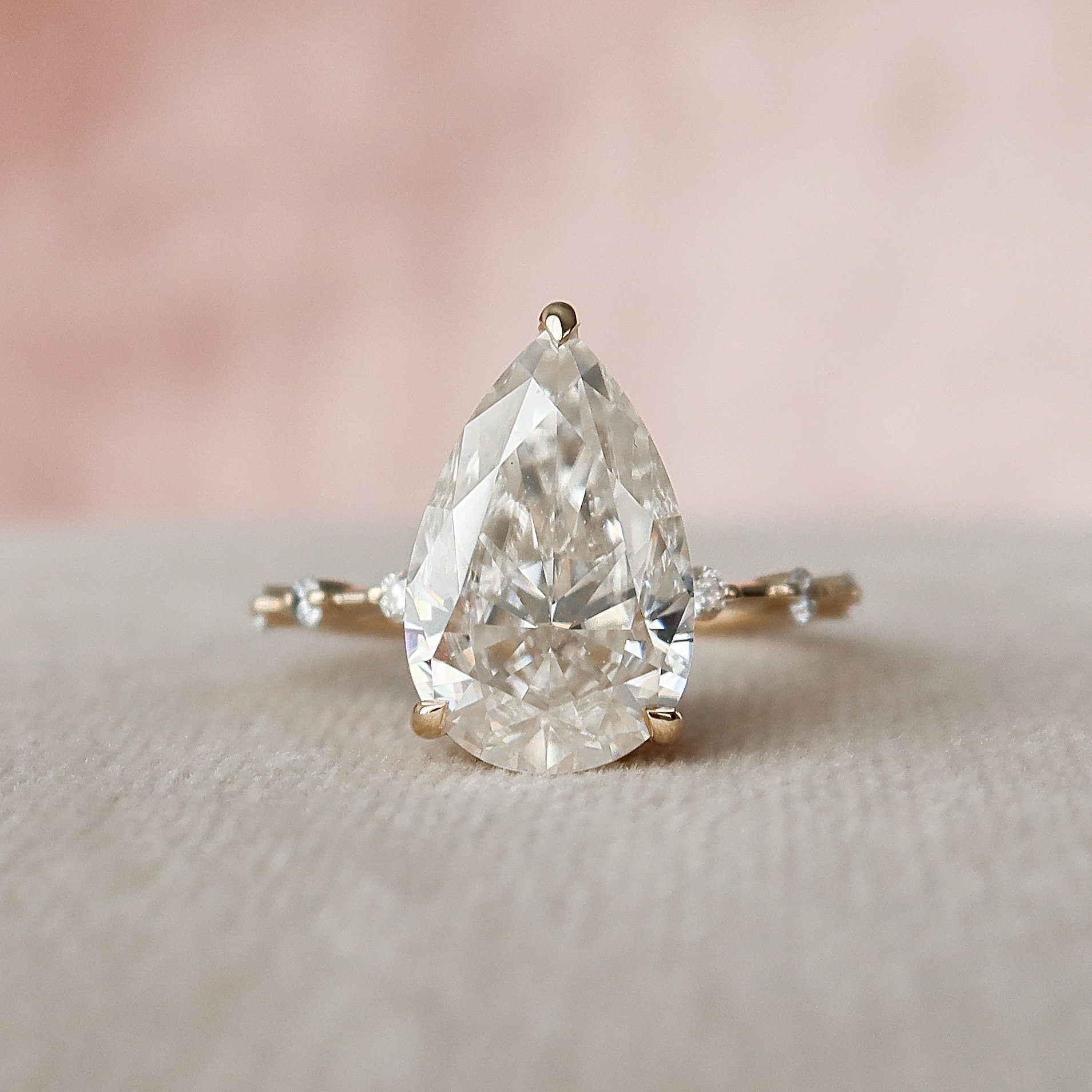 Pear Ring for Women