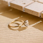 Lab Created Moissanite Ring