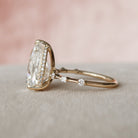 Pear Bridal Ring