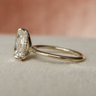 Pear Bridal Ring