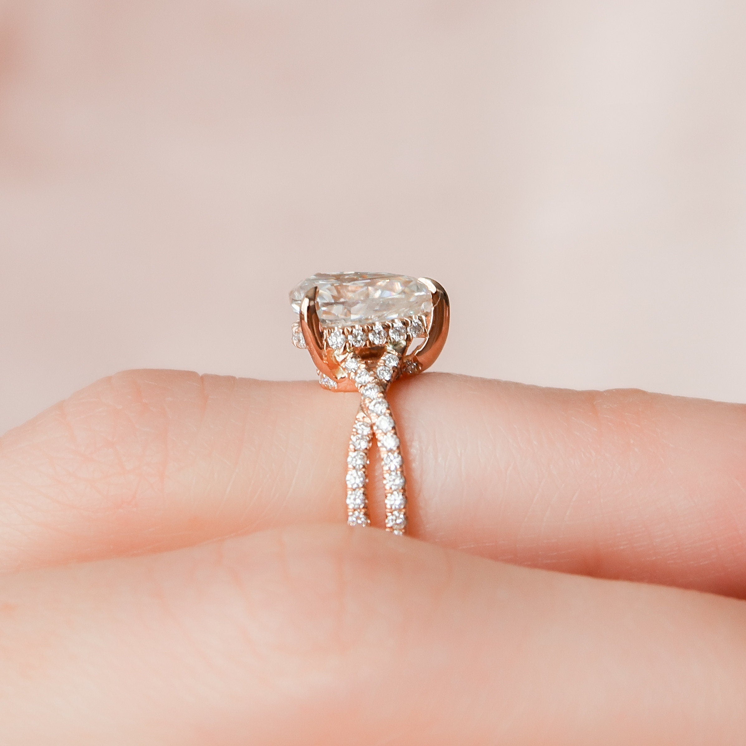 Pear Shaped Engagement Ring