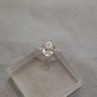 1.25 Carat Moissanite Engagement Ring