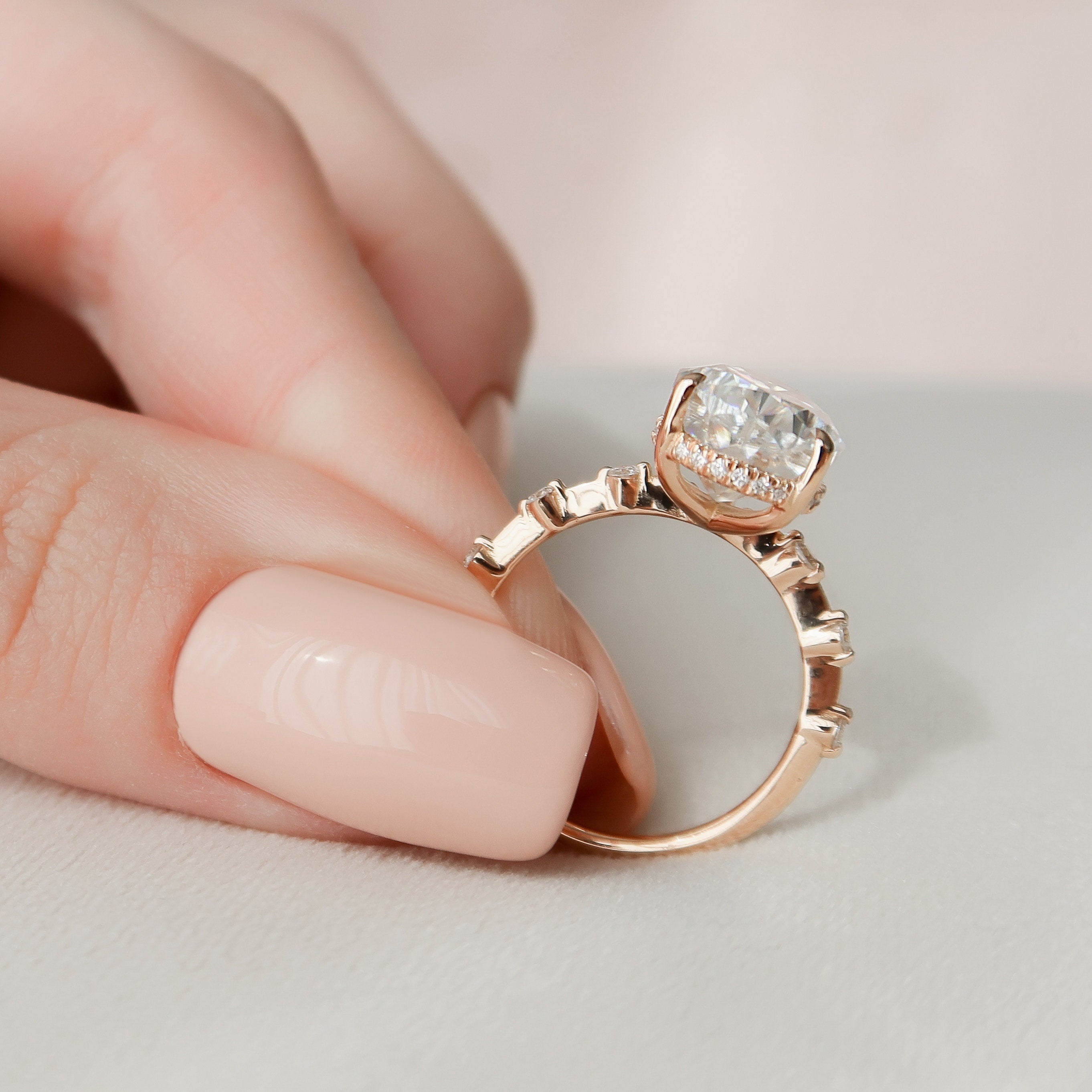 Pear Proposal Ring